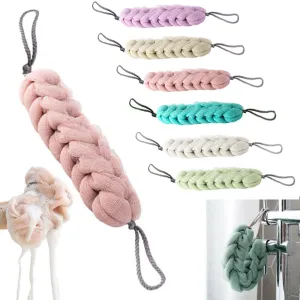 10 Bath Sponge Scrubber Mesh Shower Exfoliating Body Back Brush Wash Nylon Puff