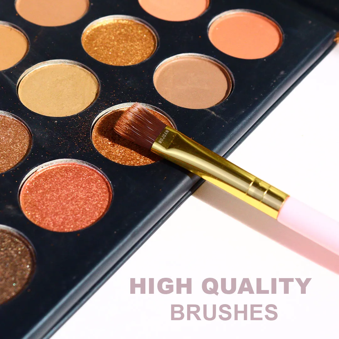 10 PCS Professional Makeup Brush Set (Pink)