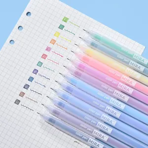 24/12 Pieces Colour Gel Pen Refill Set 0.5mm Kawaii Candy Colours