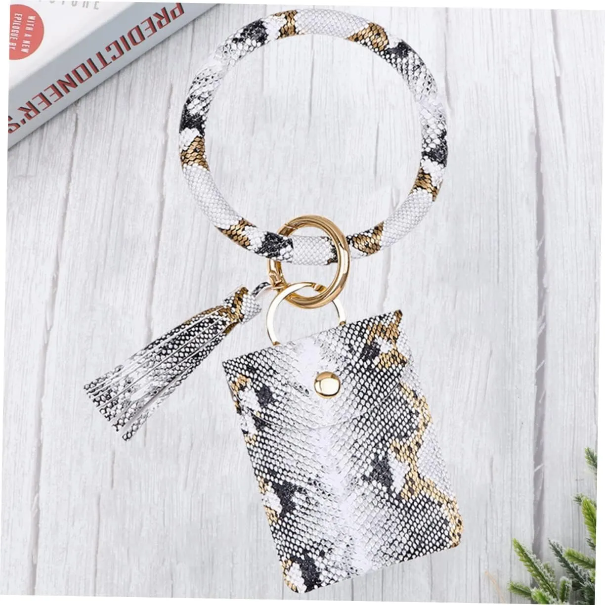 2pcs Portapotty Morphie Portable Women Bangle Whiting Keychain Wallet Womens Braclets Acondicionador Id