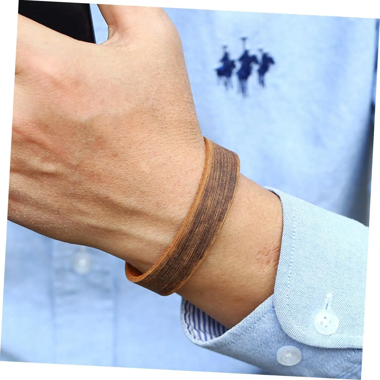 4pcs Mens Cuff Bracelets Bracelet for Men Mens Bracelet Woven Bracelets for Women Leather Bracelet for