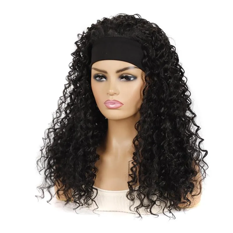 613a Volumizing Hairband Wig - Chemical Fiber Adds Volume