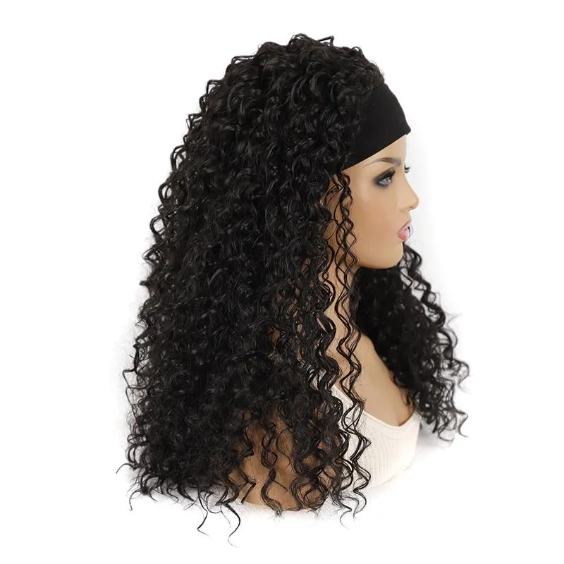 613a Volumizing Hairband Wig - Chemical Fiber Adds Volume