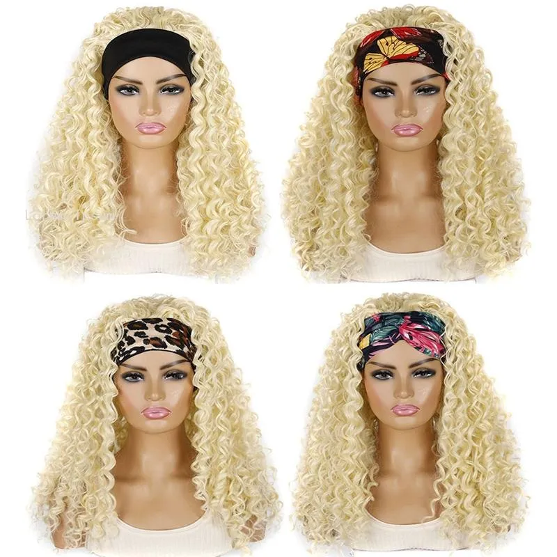 613a Volumizing Hairband Wig - Chemical Fiber Adds Volume