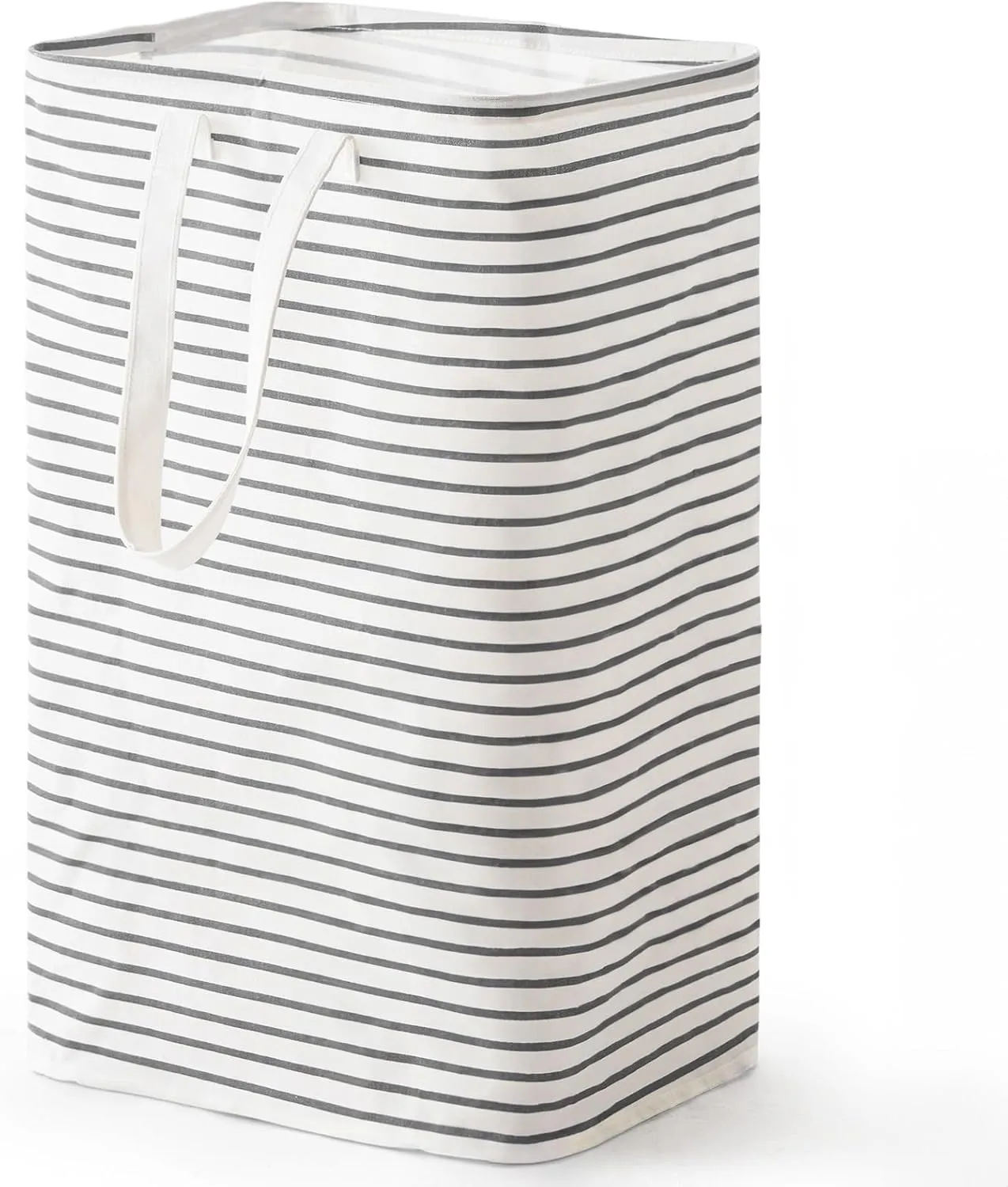 88L Freestanding Laundry Hamper, Collapsible Waterproof Clothes Basket with Easy Carry Long Handle, Washing Bag for Clothes, Toys (1 Pack, Grey)
