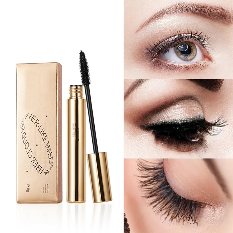 Black Waterproof Mascara for Length & Volume