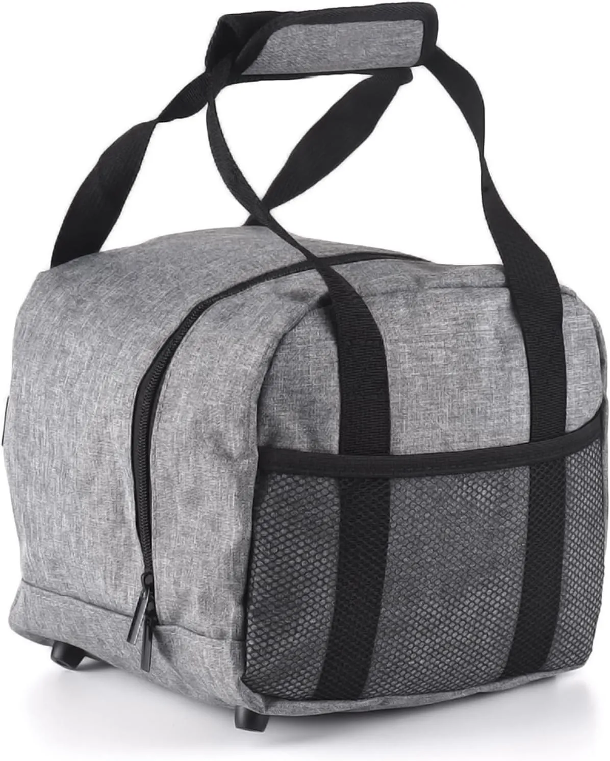 Bowling Ball Bag, Single Ball Bowling Totes with Padded Ball Holder, Washable Bowling Ball Storage Bag Ball Carrier Bag Pocket Small Bowling Ball Case
