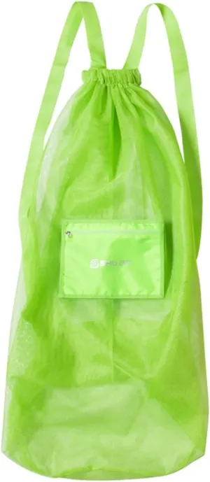 Bowling Roller Bags Sports Basketball Backpack Drawstring Mesh Bag Drawstring Pocket Outdoor Training Sport Fitness Storage Bag