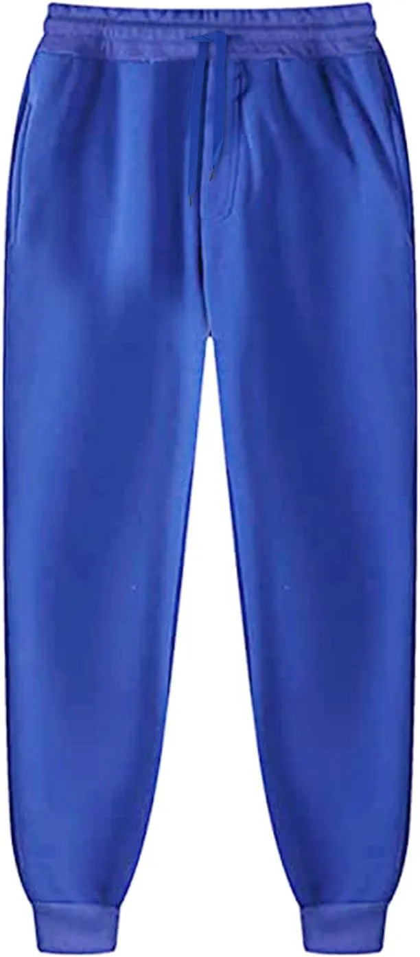 Cargo Work Pant Men Casual Pull On Pants Gym Sports Yoga Sweatpants Multiple Pockets Relaxed Fit Joggers