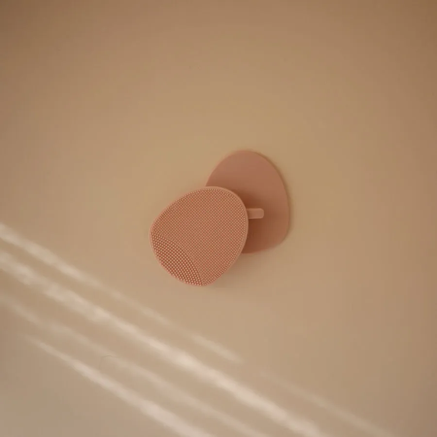 Cradle Cap Brush 2pk -Blush/Shifting Sand by Mushie & Co