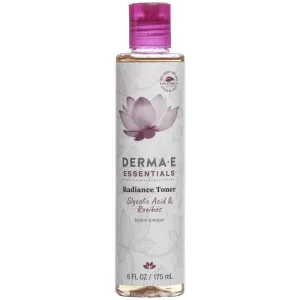 DERMA E - Essentials Radiance Toner Glycolic Acid & Rooibos - 6 fl. oz. (175 ml)