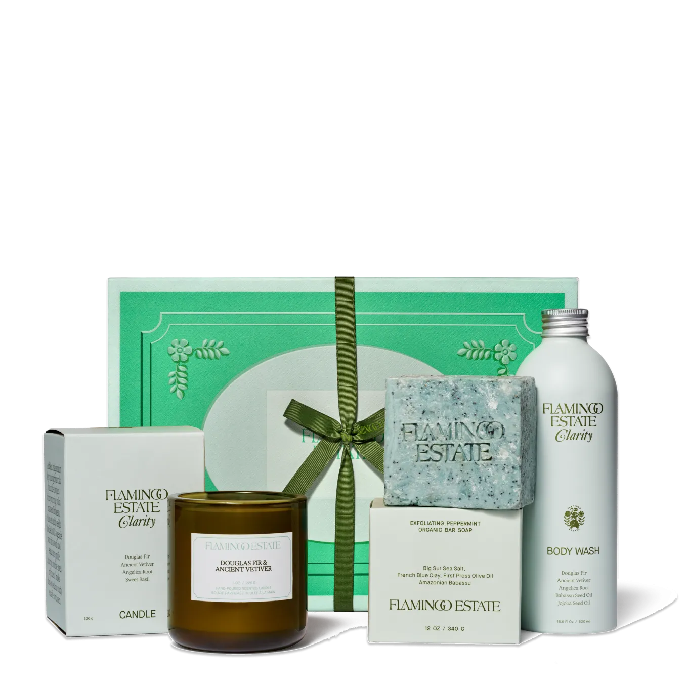 Douglas Fir and Peppermint Morning Set