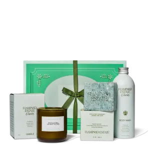 Douglas Fir and Peppermint Morning Set