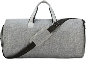 Duffel Bag Carry On Garment Duffel Bag for Men Women 2 in 1 Hanging Suitcase Suit Business Travel Bags Overnight Bag Travel (Color : B, Size : 22 * 11 * 12in)