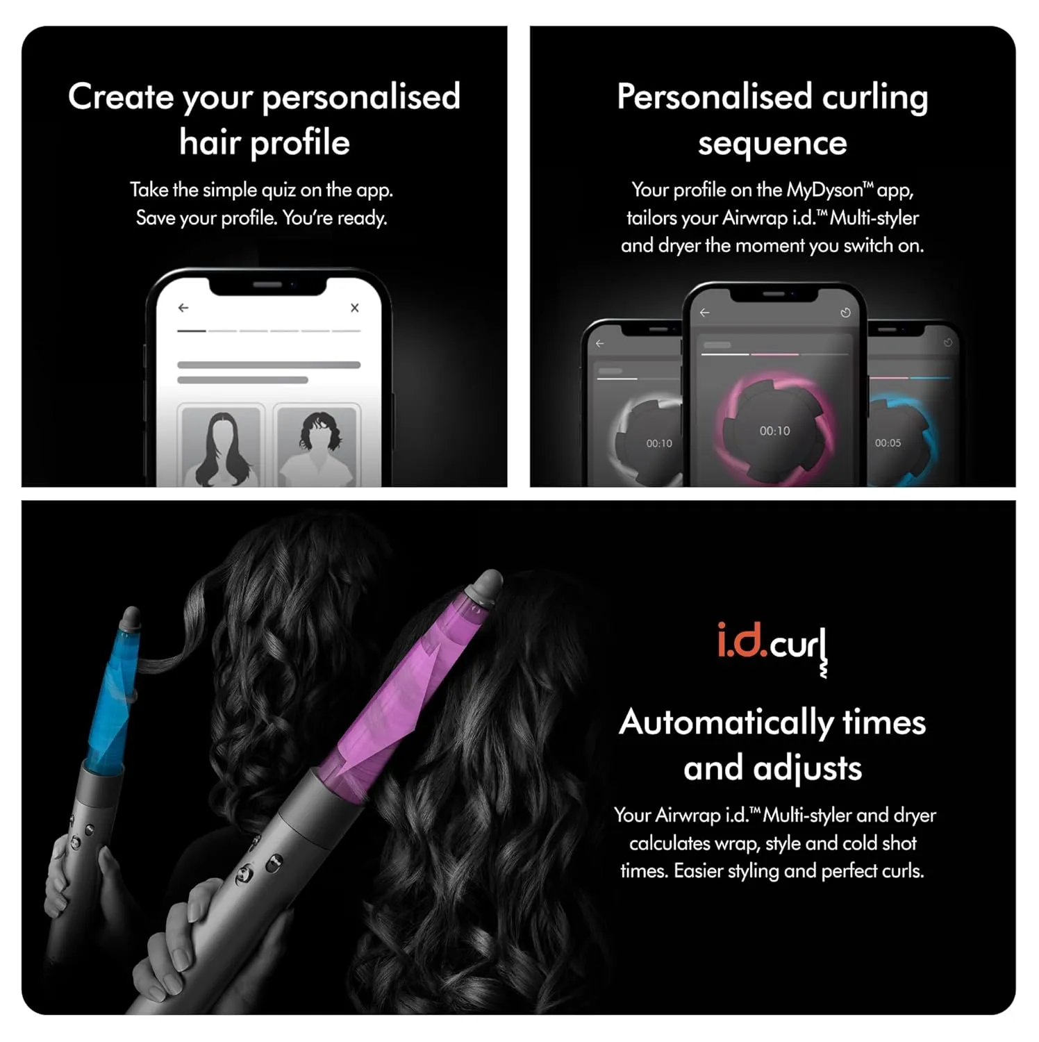 Dyson Airwrap Multi-Styler & Dryer (Vinca Blue/Topaz) - Limited Edition, 1300 Watts (HS 08 VBTO IN)