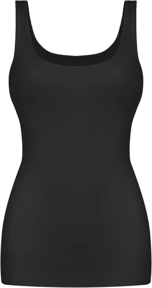 EUYZOU Womens Tummy Control Shapewear Tank Tops Scoop Neck Seamless Compression Tops Body Shaper Camisole