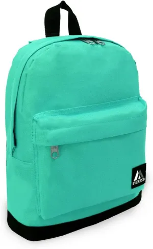 Everest Small Backpack, Aqua Blue, One Size