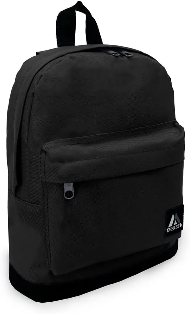 Everest Small Backpack, Black, One Size