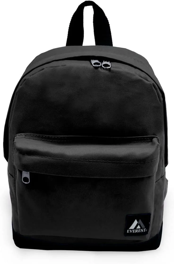 Everest Small Backpack, Black, One Size