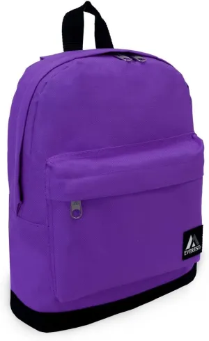 Everest Small Backpack, Dark Purple, One Size