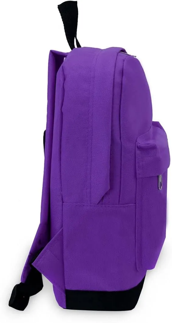 Everest Small Backpack, Dark Purple, One Size