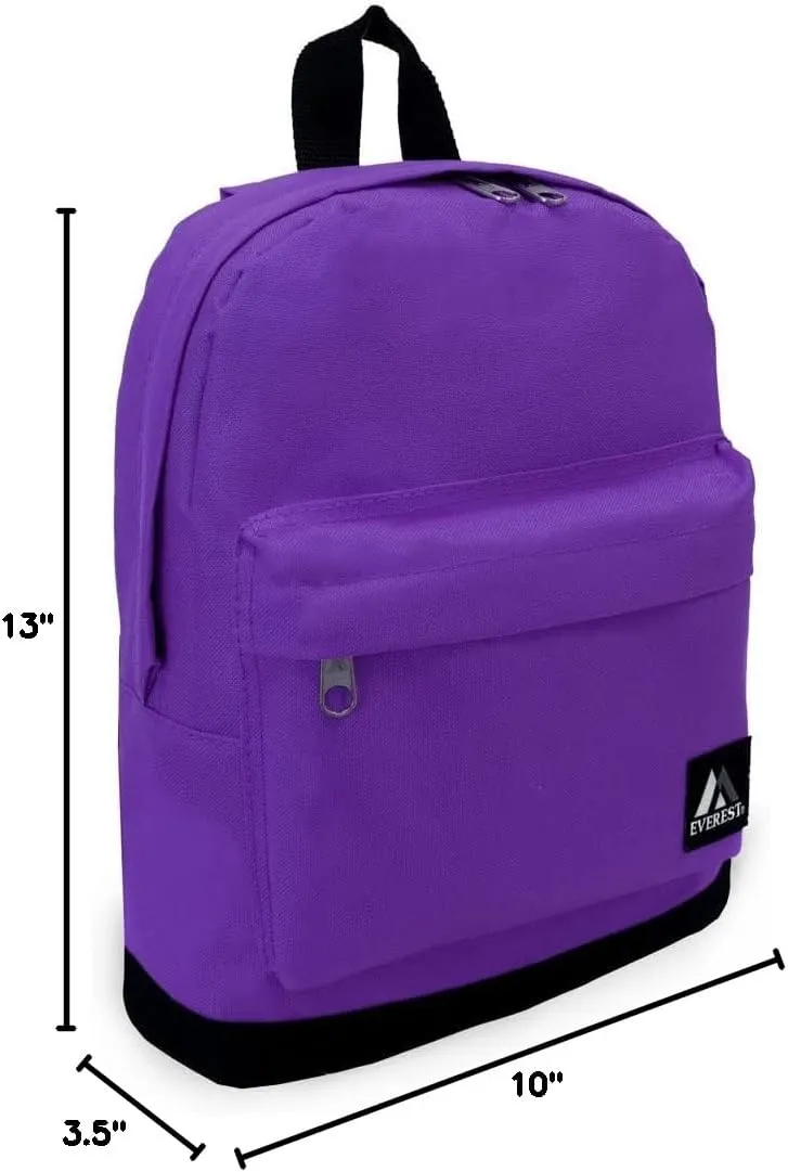 Everest Small Backpack, Dark Purple, One Size