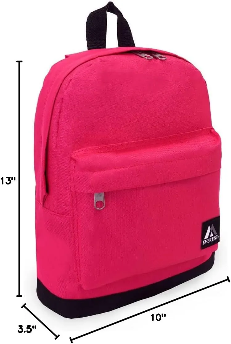 Everest Small Backpack, Hot Pink, One Size