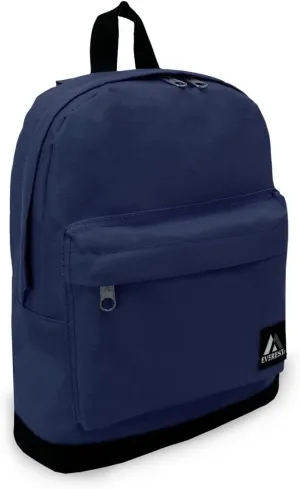 Everest Small Backpack, Navy, One Size
