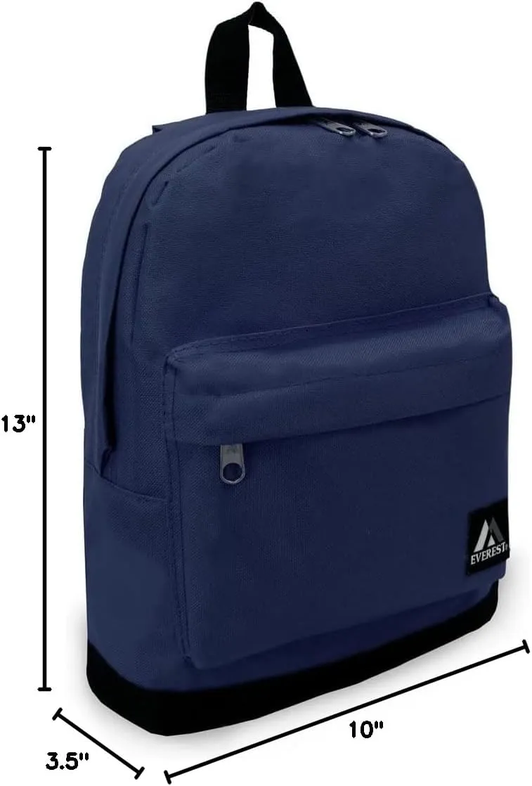 Everest Small Backpack, Navy, One Size