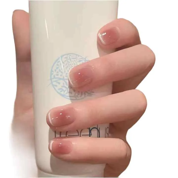 False Nails for Press Ons Red Color Custom-أظافر صناعية