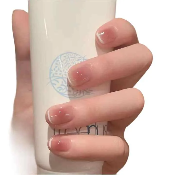 False Nails for Press Ons Red Color Custom-أظافر صناعية