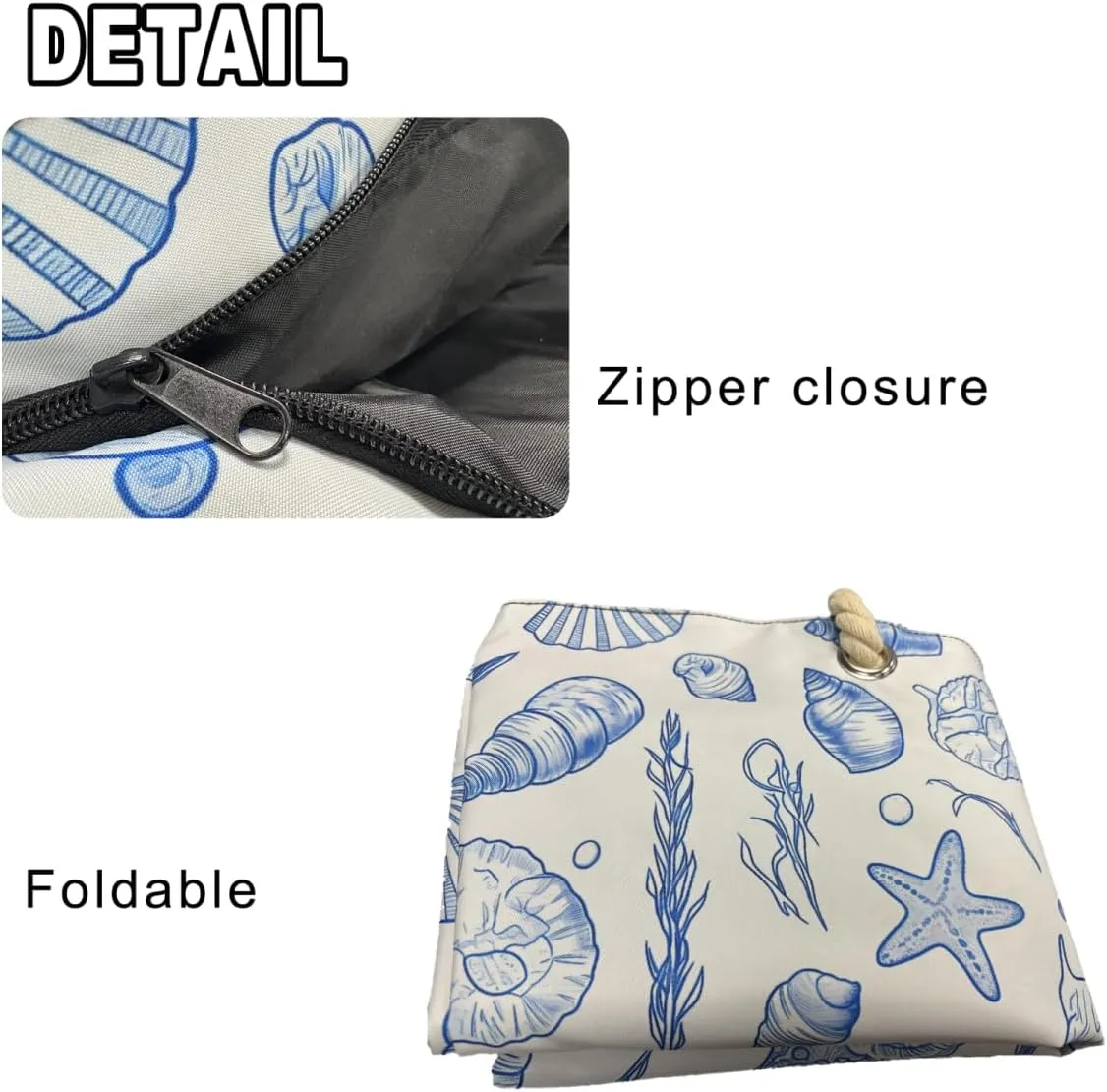 Handbag for Women Beach Tote Bags, Canvas Large Zipper Travel Totes Purse Hobo Handbags for Work Shopping