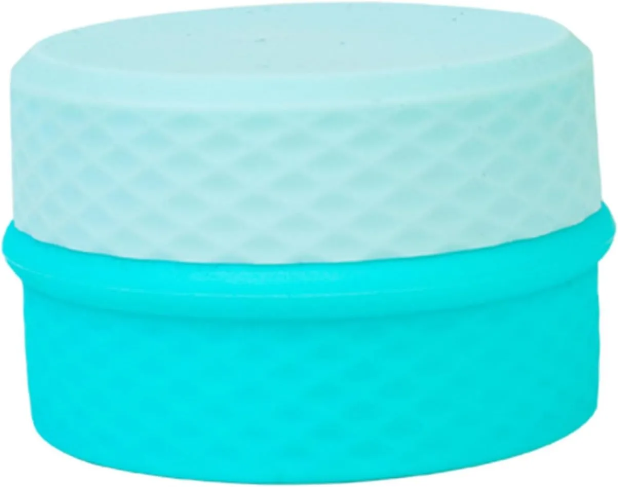 Hemoton 1set Travel Container with Spoon Portable Cosmetic Jar and Pills Holder for Travel Essentials for Toiletry Bags and Daily Use