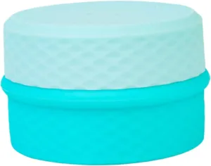 Hemoton 1set Travel Container with Spoon Portable Cosmetic Jar and Pills Holder for Travel Essentials for Toiletry Bags and Daily Use