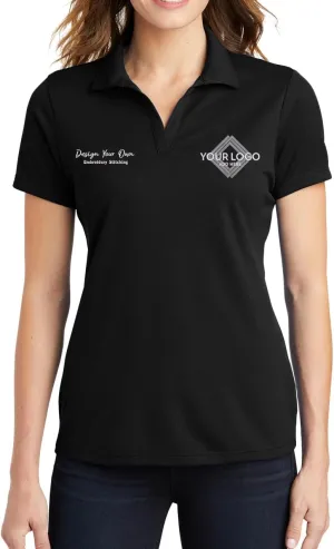 INK STITCH Women Lst640 Custom Embroidery Personalized Logo Texs Mesh Cool Fit Polo Shirts