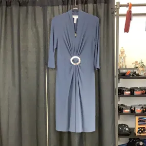 Joseph Ribkoff Dress Mineral Blue 214211