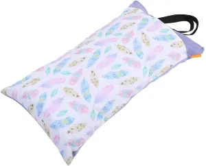 Large Hanging WetDry Cloth Diaper Storage Bag for Baby Inserts Nappy Laundry - Fashionable Print Design, Ideal for Travel and Daily Use (EF203)