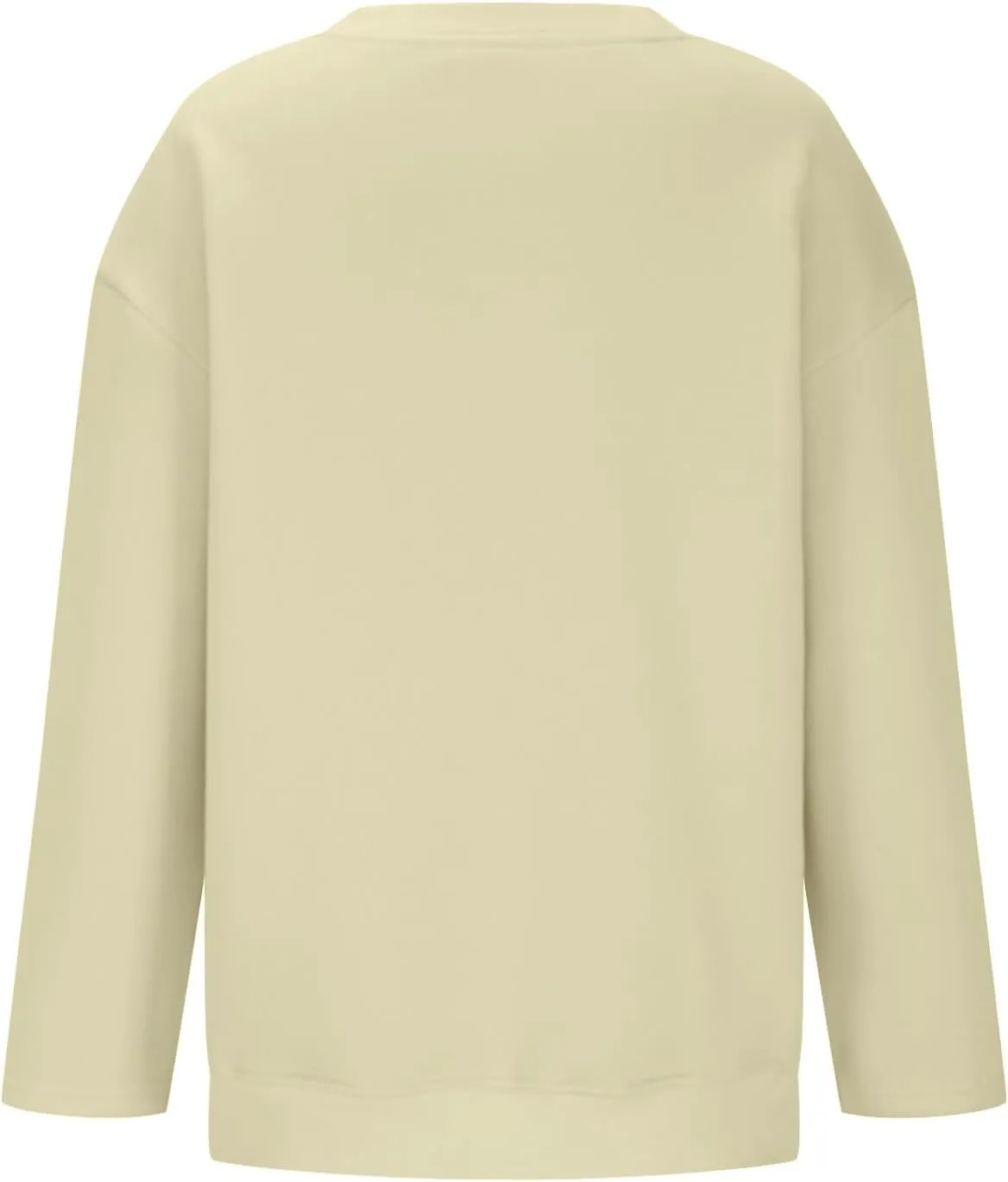 Long Sleeve Oversized Hoodies Sweatshirts For Women Winter Crew Neck Long Sleeve Pullover Tunic Teen Tops Clothes