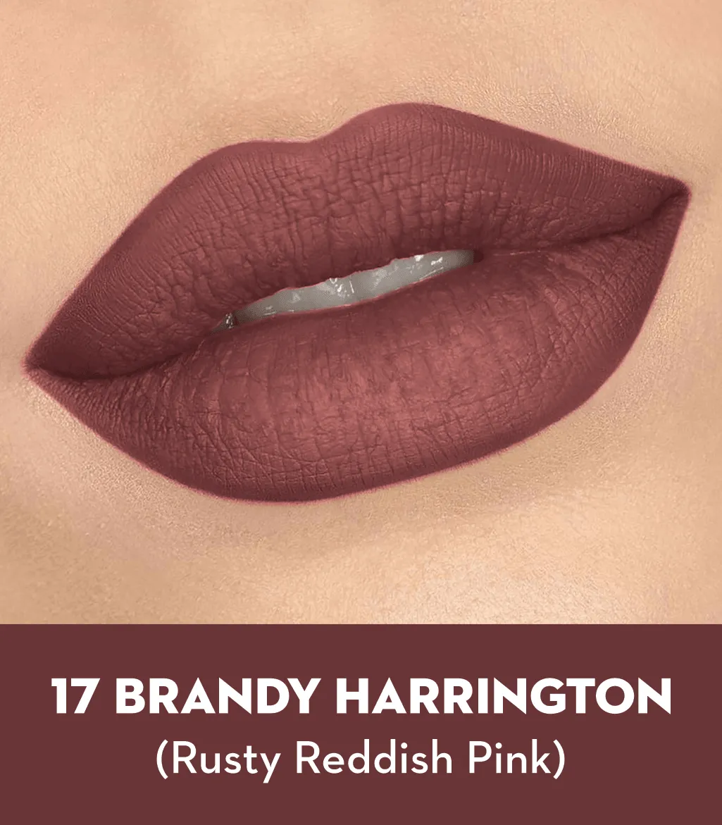 Matte As Hell Crayon Lipstick - 17 Brandy Harrington