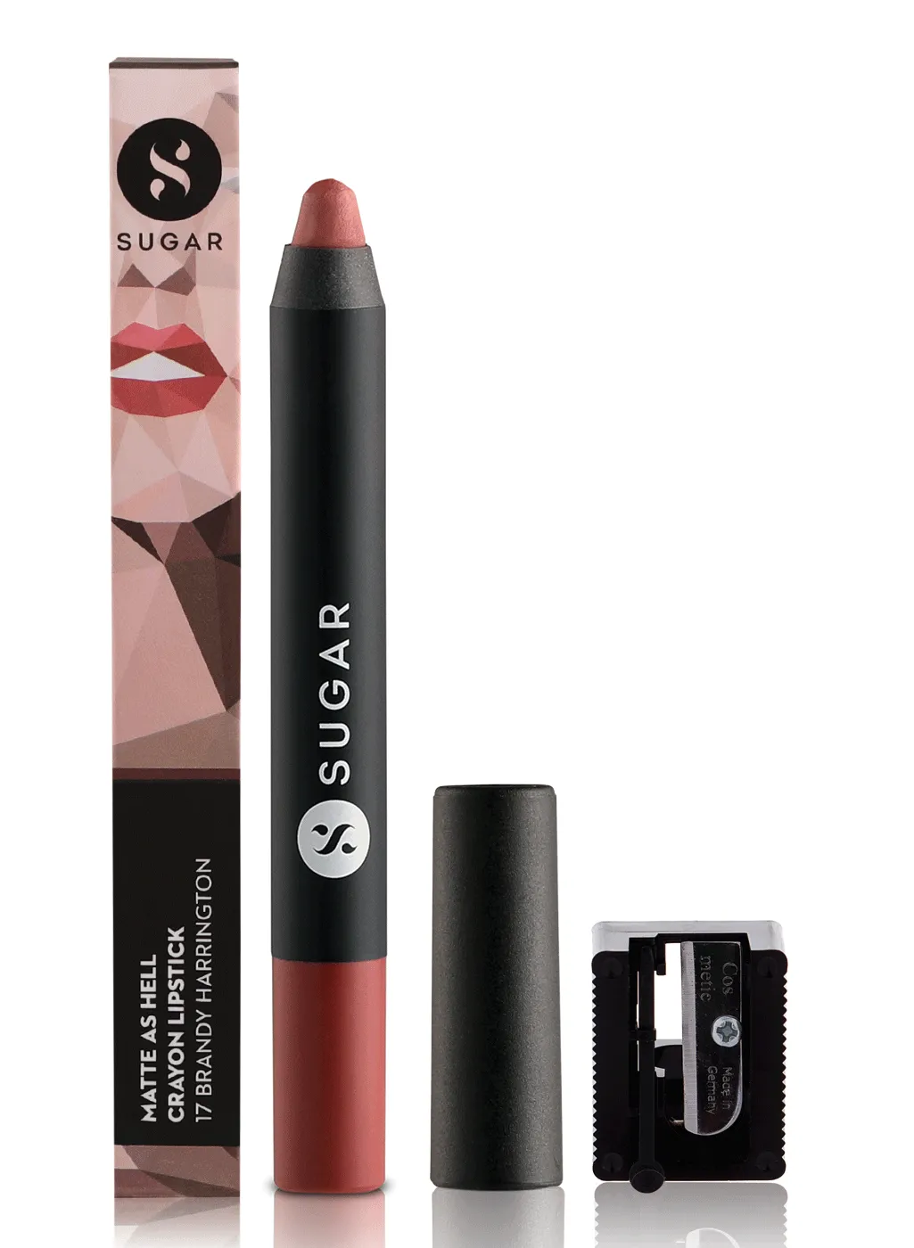 Matte As Hell Crayon Lipstick - 17 Brandy Harrington