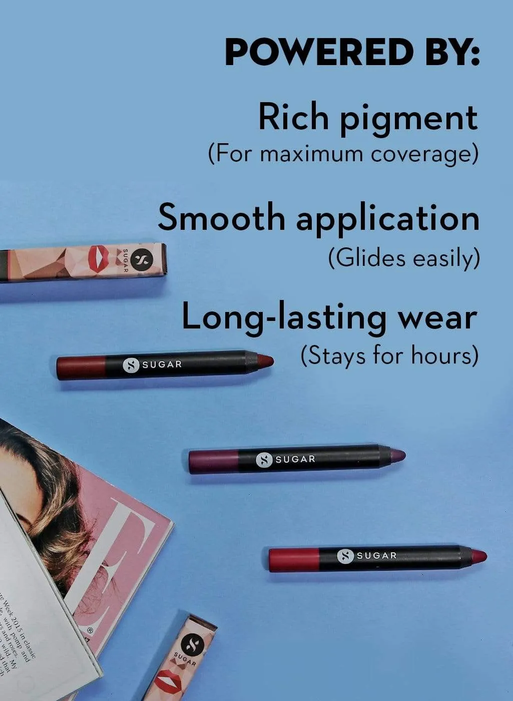 Matte As Hell Crayon Lipstick - 35 Claire Redfield
