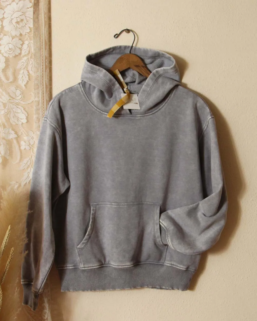 Mineral Dye Sweatshirt in Gray