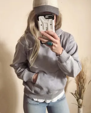 Mineral Dye Sweatshirt in Gray