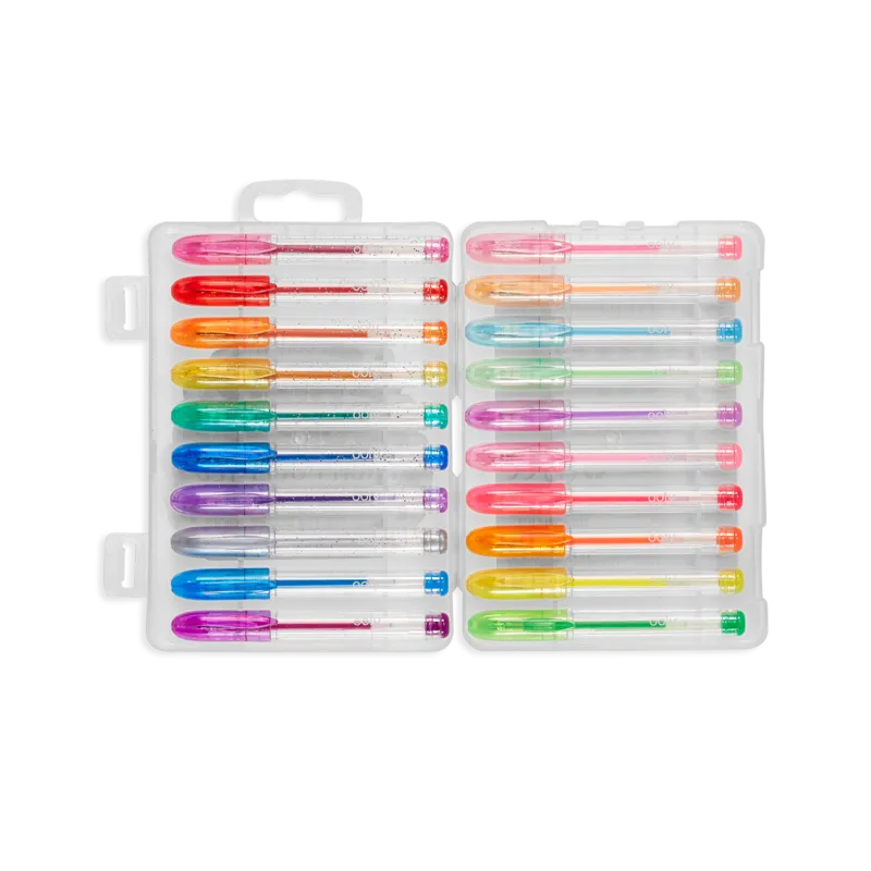 Mini Doodlers Fruity Scented Gel Pens - Set of 20 by OOLY