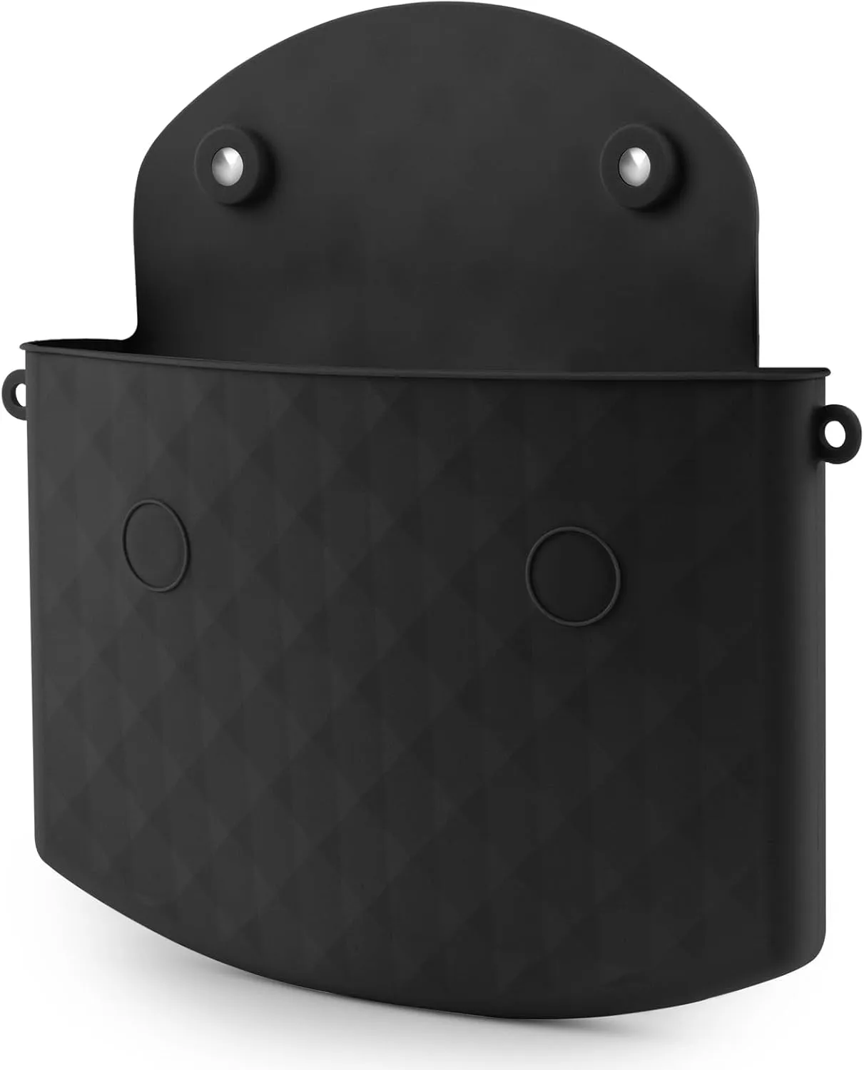 NPET Silicone Travel Makeup Bag with Magnetic Closure, Large Size Makeup Bag Organizer Easy Carry Travel Cosmetic Bag Travel Essentials Soft Silicone Make up Bags for Women Girls Men (Black)