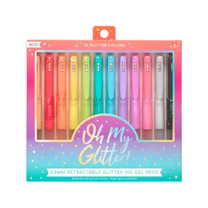 Oh My Glitter! Gel Pens-12pk