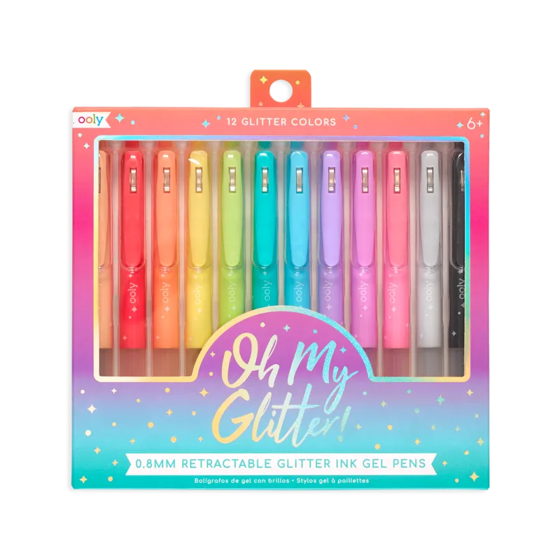 Oh My Glitter! Gel Pens-12pk