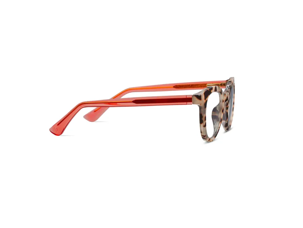 Peepers Tribeca in GrayTort/Coral