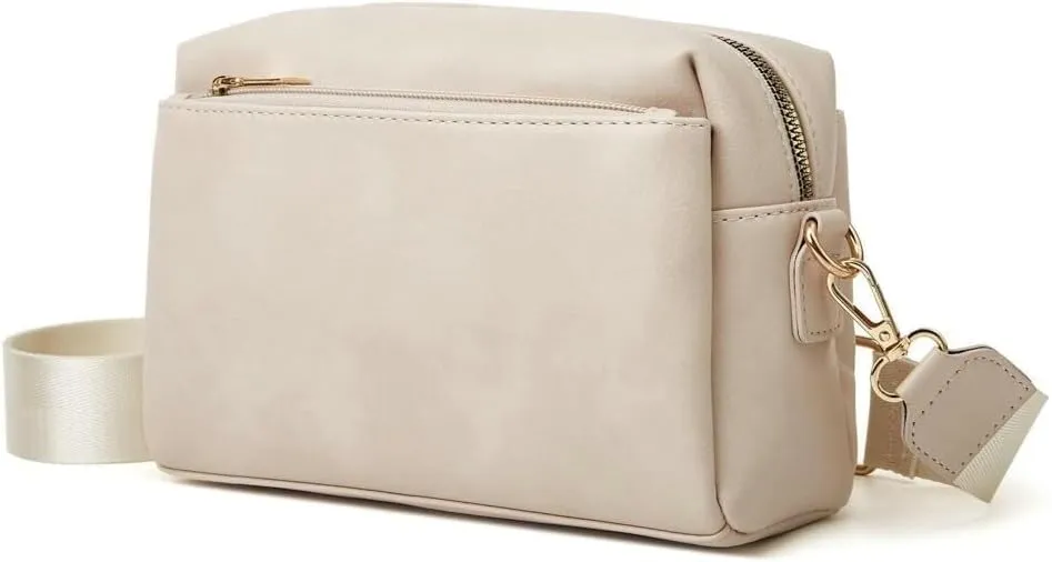 Retro Inspired PU Leather Shoulder & Crossbody Soft Hobo Totes Handbag for Women Fashion Purse with Zipper Satchel