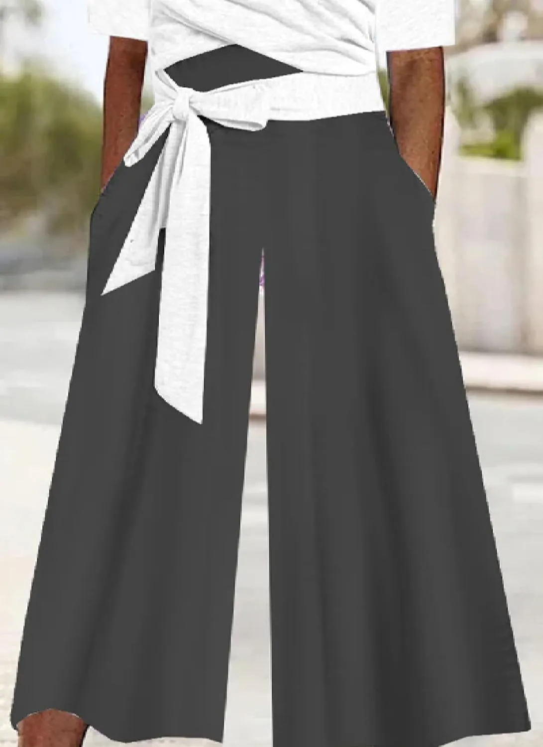 Rompers for Women Summer 2025 Casual Dressy One Piece Short Sleeve Wide Leg Pants Jumpsuit 2 In 1 Beach Vacation Outfits